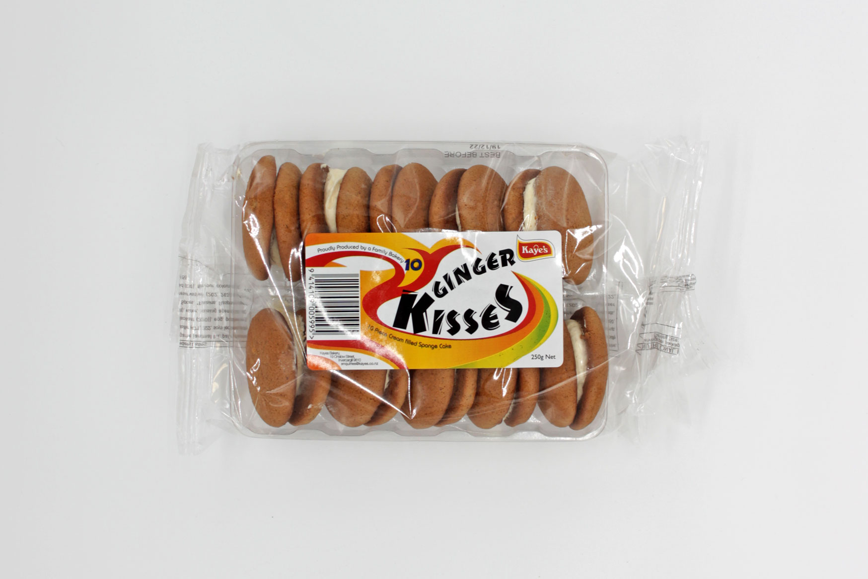 Kaye's Ginger Kisses Kaye's Bakery