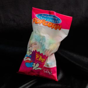 Fruit Flavoured Candy Coated Popcorn 50g